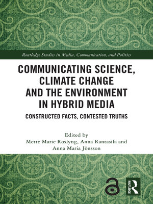 cover image of Communicating Science, Climate Change and the Environment in Hybrid Media
